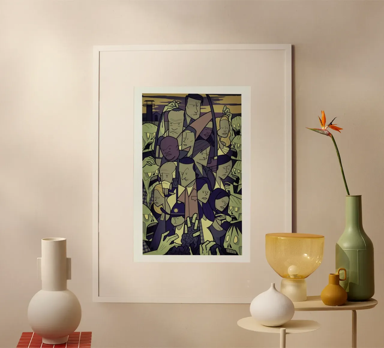 The Walking Dead poster da Ale Giorgini