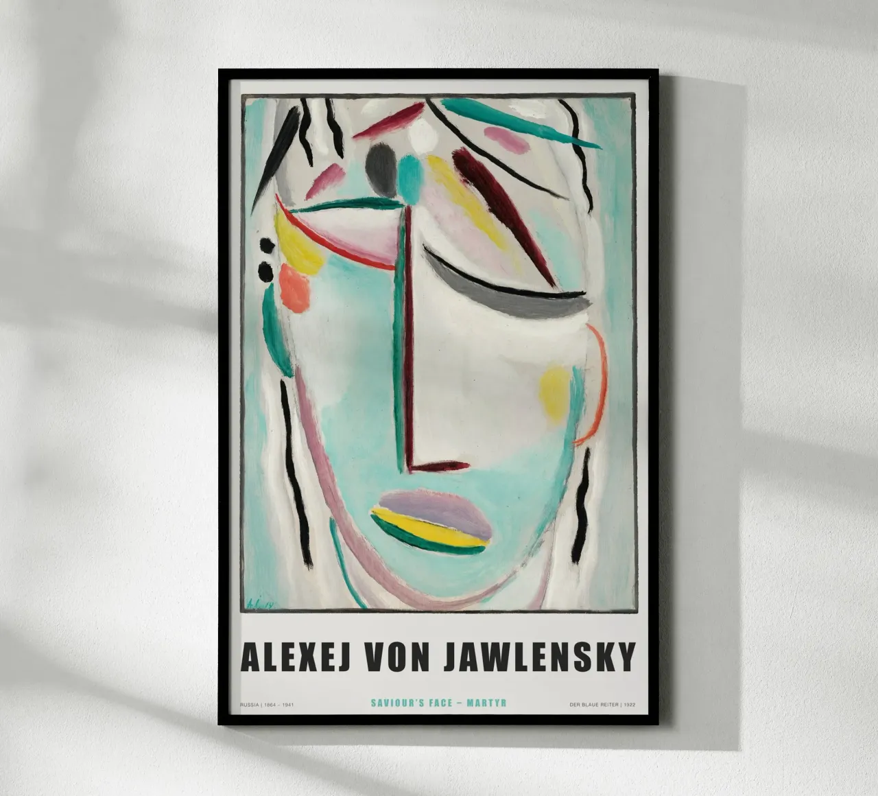 Alexej von Jawlenski - Retter Gesicht Märtyrer poster da Old Masters