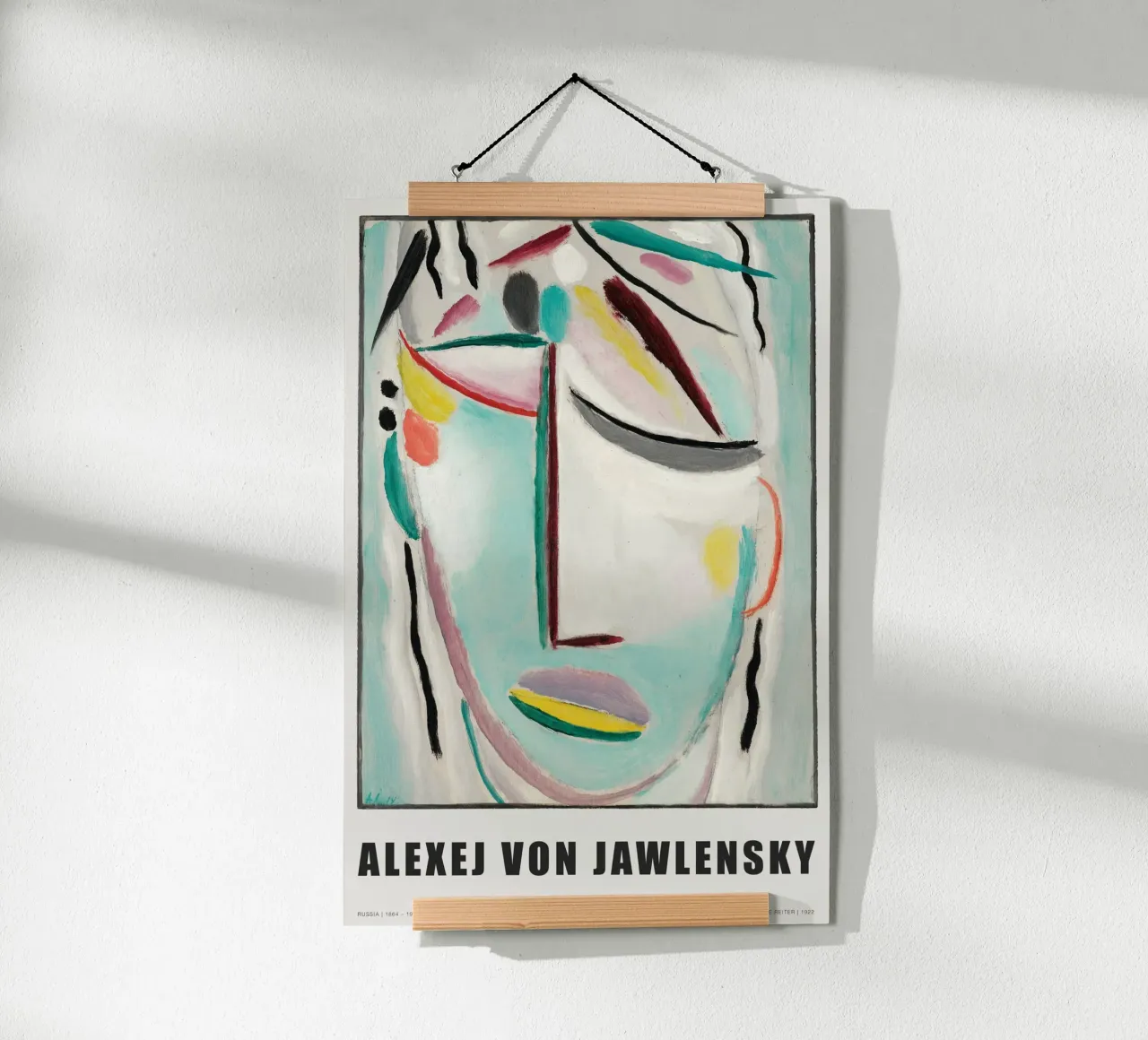 Alexej von Jawlenski - Retter Gesicht Märtyrer poster da Old Masters