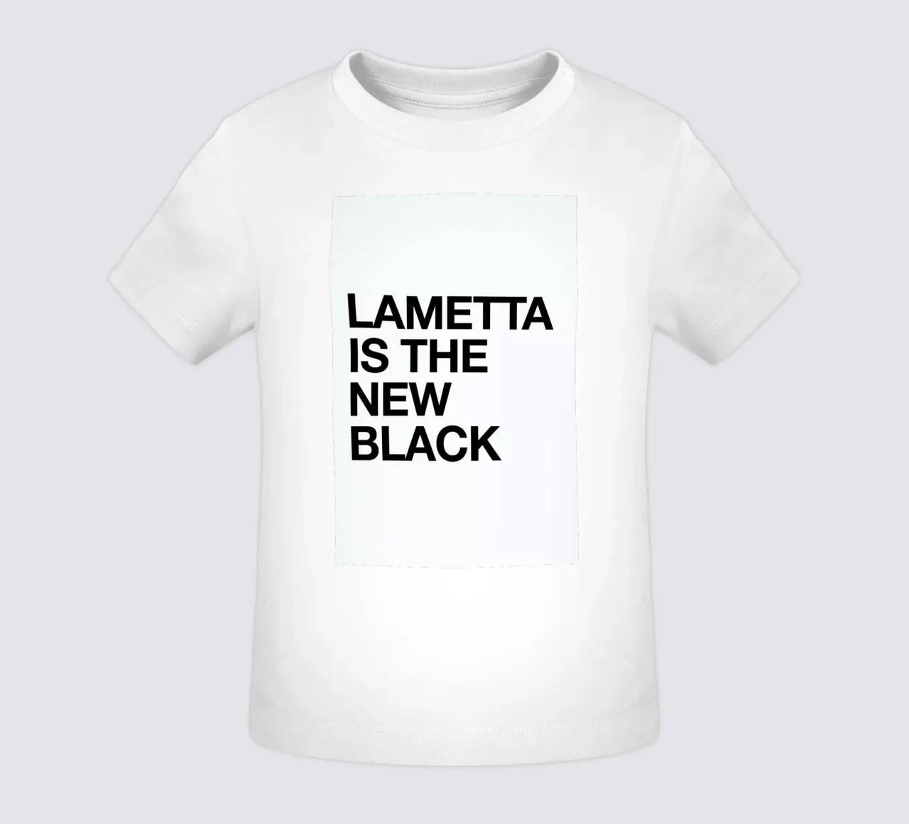 Lametta Is The New Black maglietta neonato da Studio One