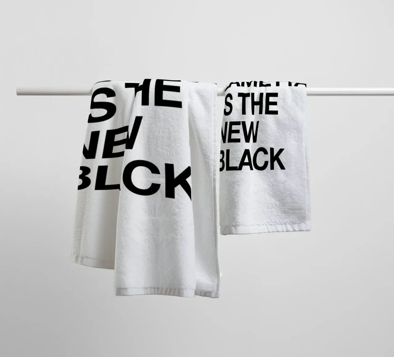 Lametta Is The New Black asciugamano da bagno da Studio One