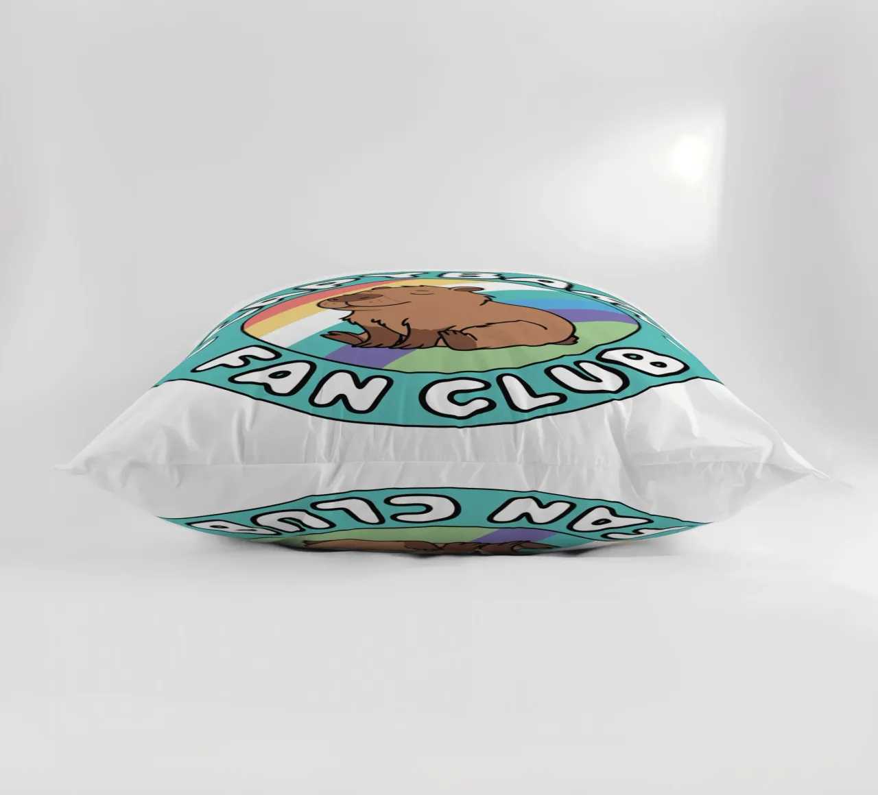 Capybara Fan Club cuscino da edsonramosart