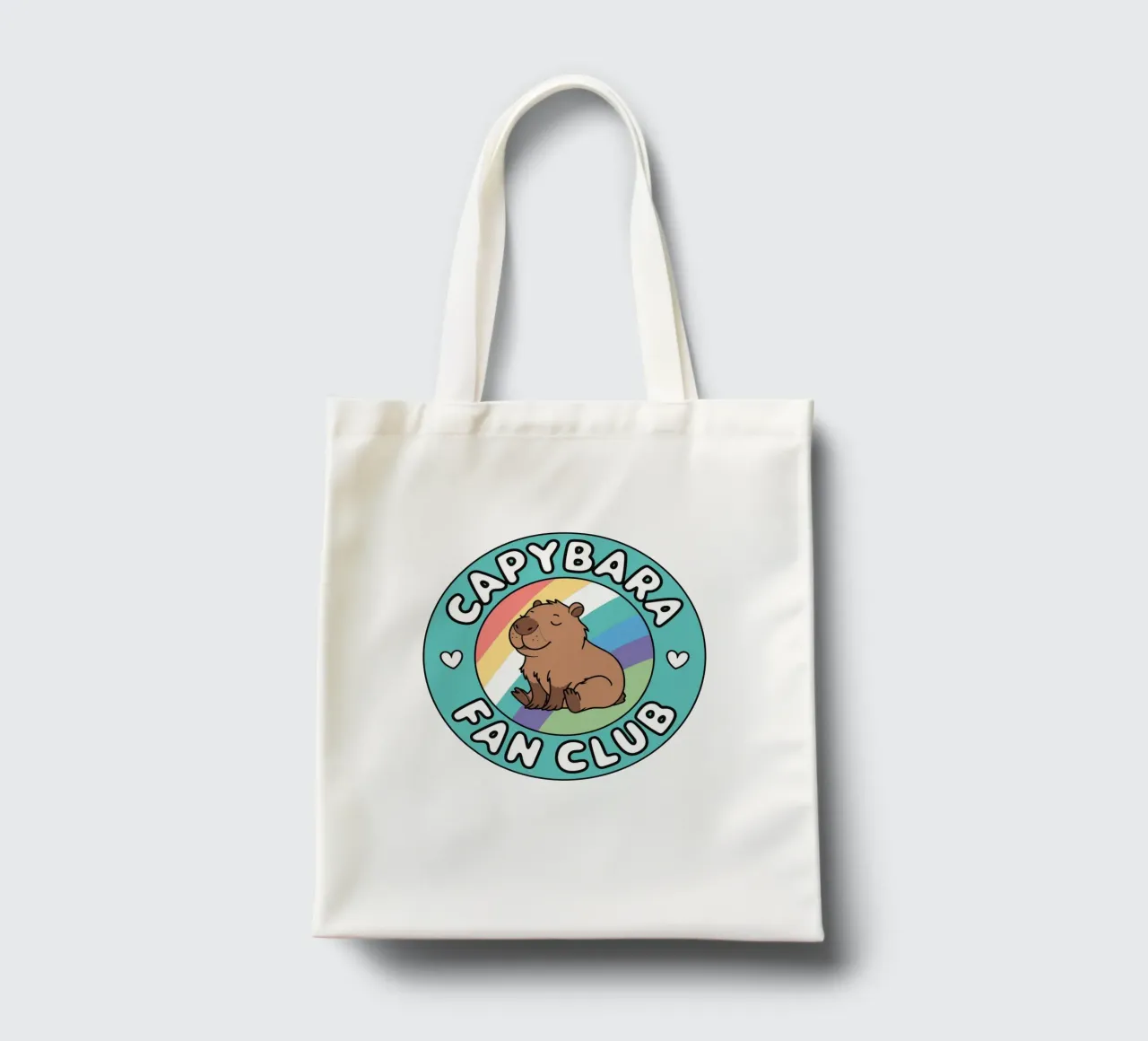 Capybara Fan Club tote bag by edsonramosart