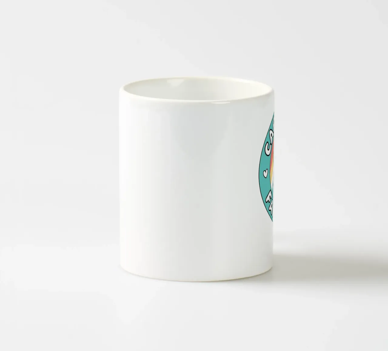 Capybara Fan Club tazza in ceramica da edsonramosart