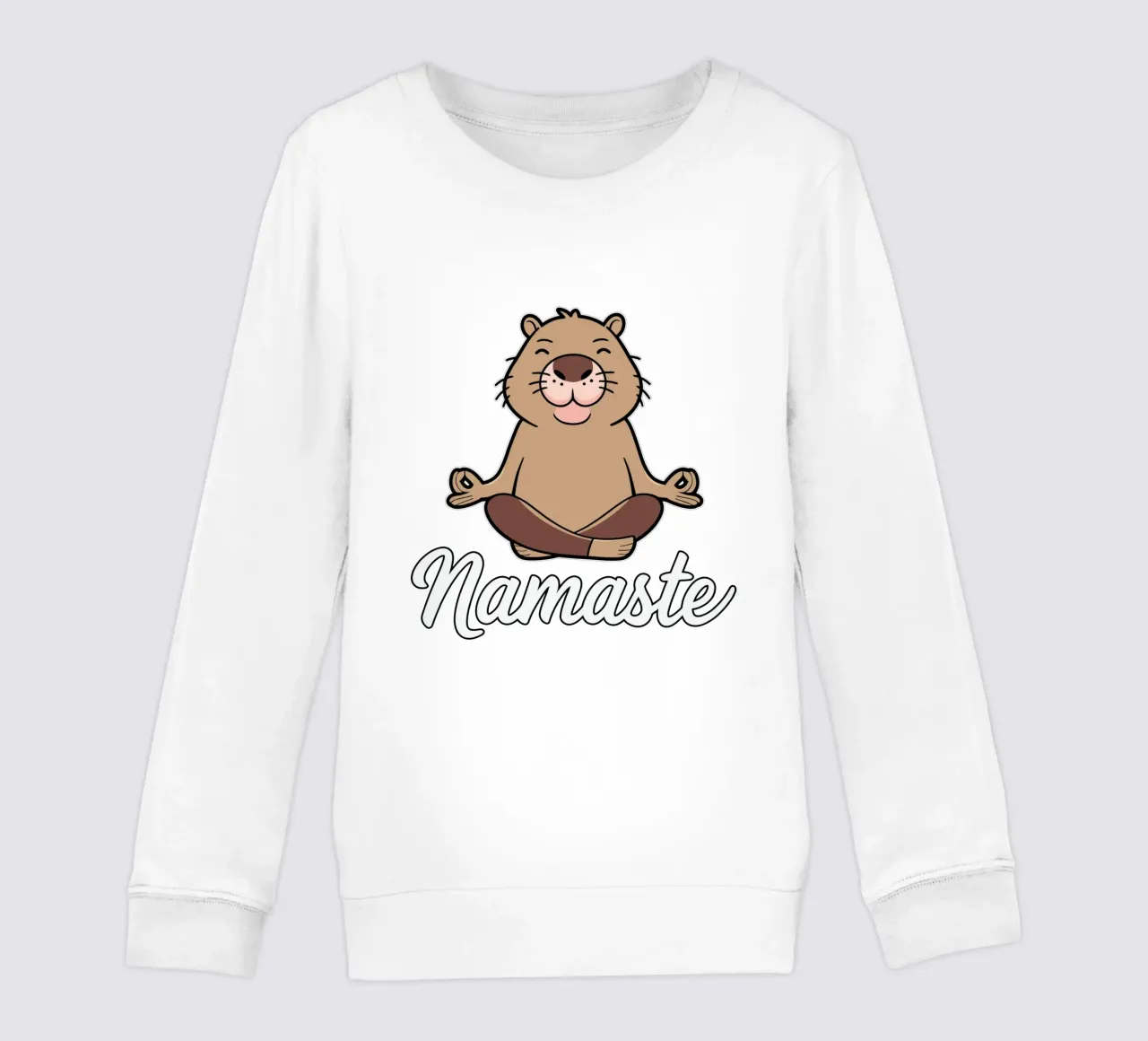 Namaste felpa bambino da edsonramosart