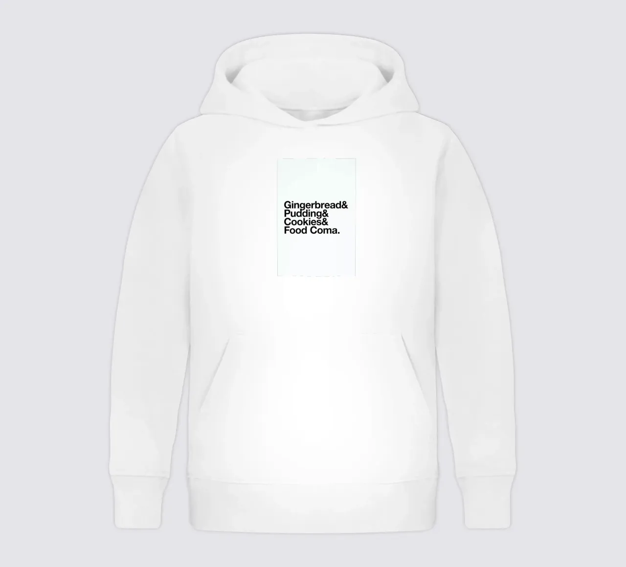 Food Coma kids hoodie by Studio One