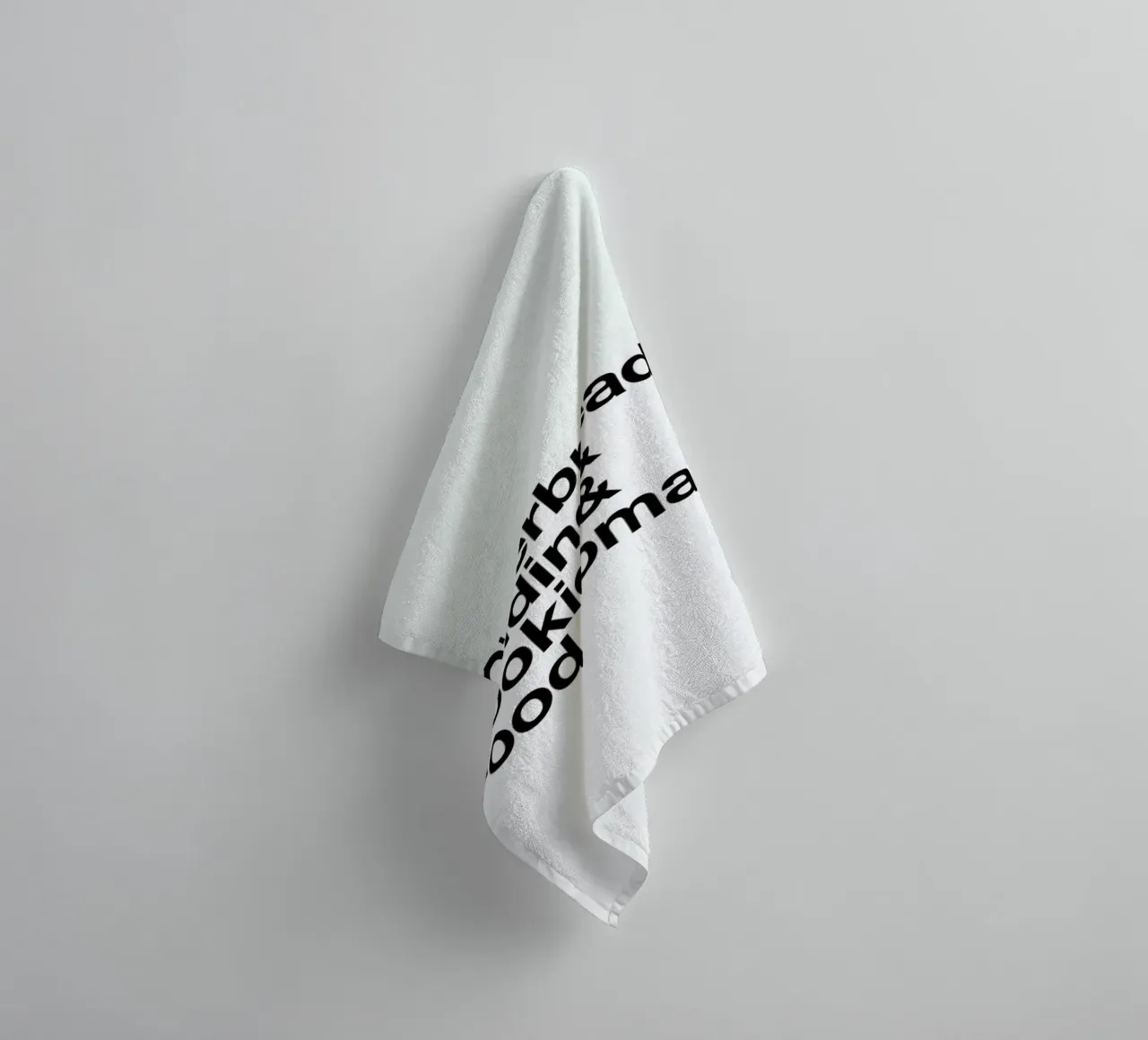 Food Coma towel by Studio One