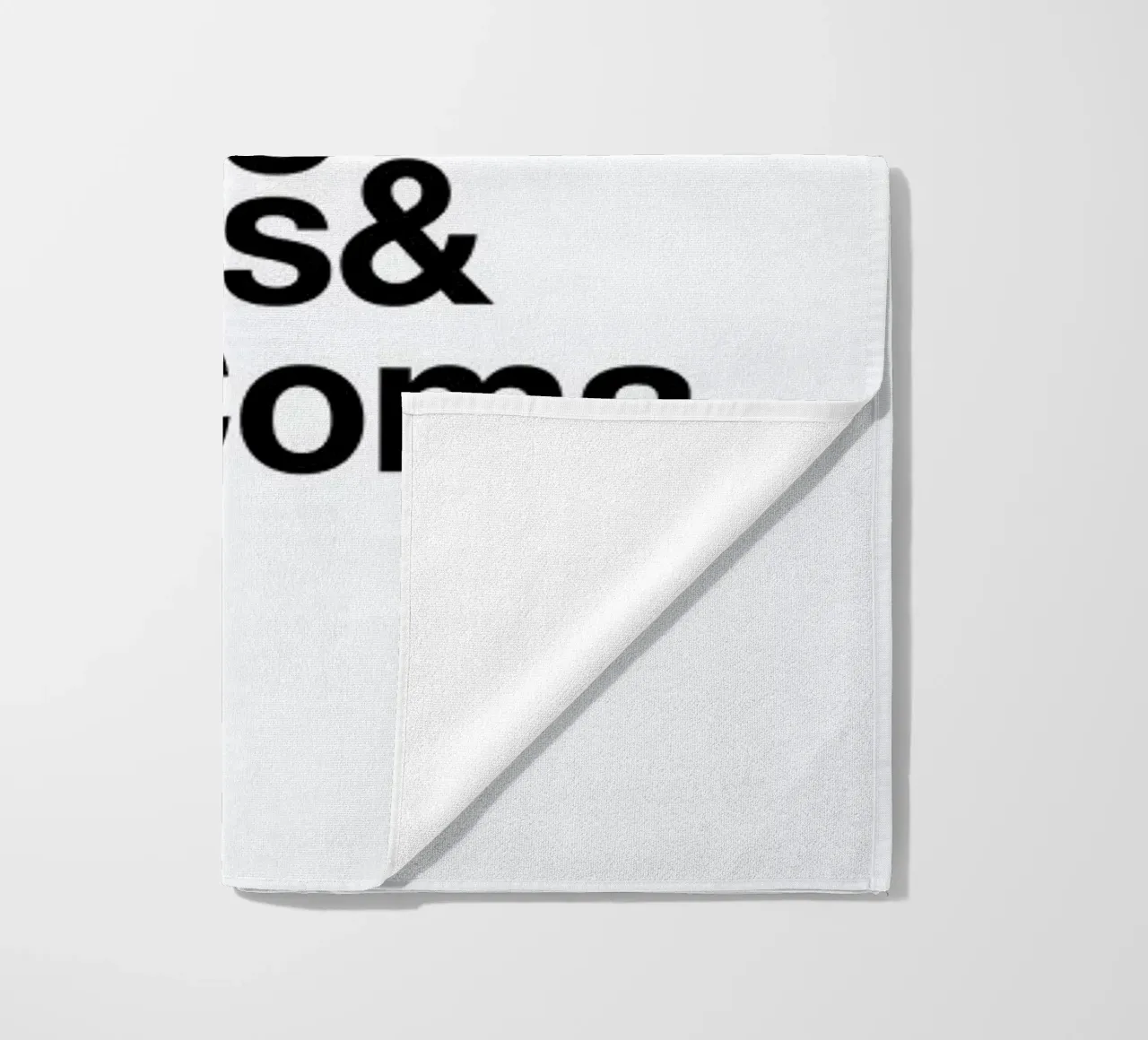 Food Coma beach towel by Studio One