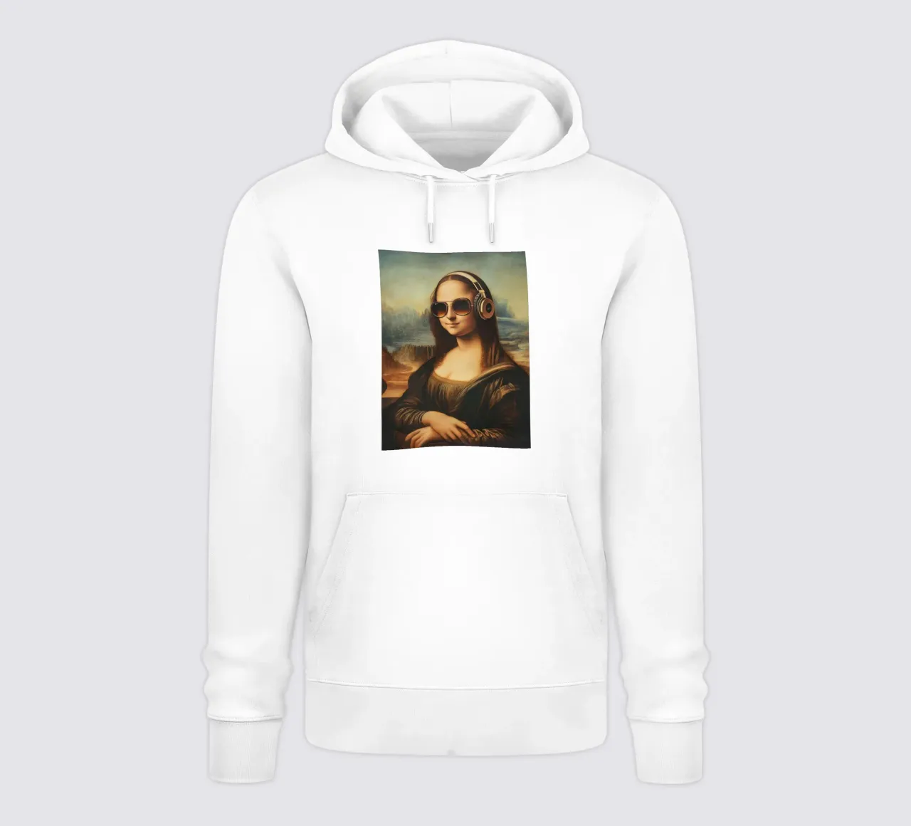 Monalisa modern felpa con cappuccio da LisaArtes