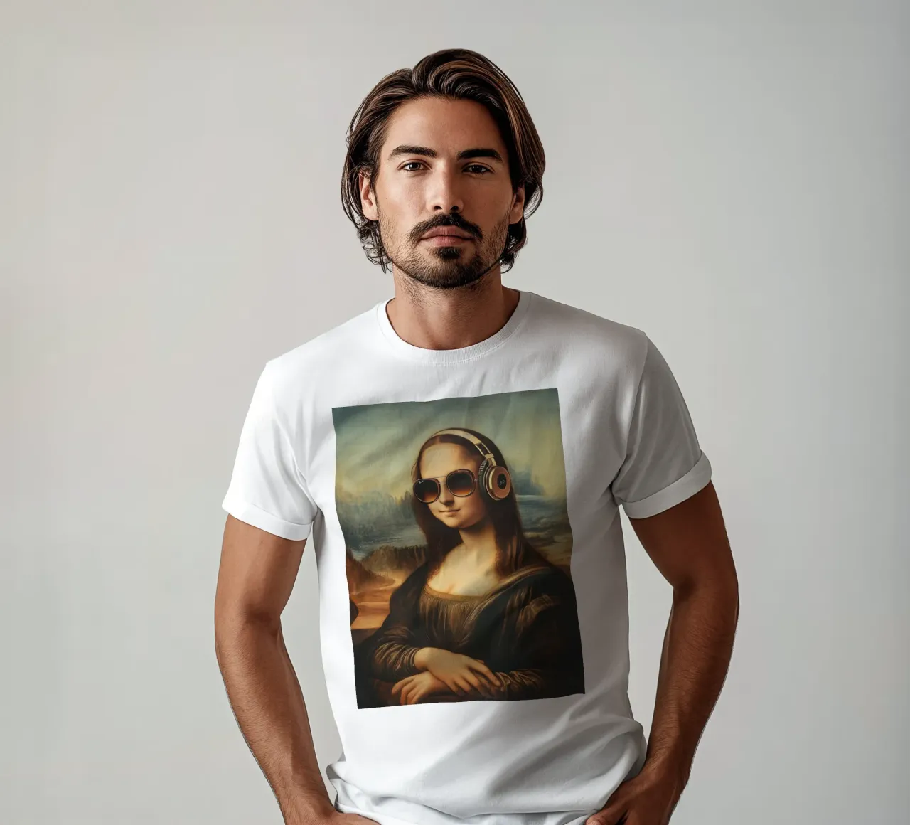 Monalisa modern t-shirt da LisaArtes