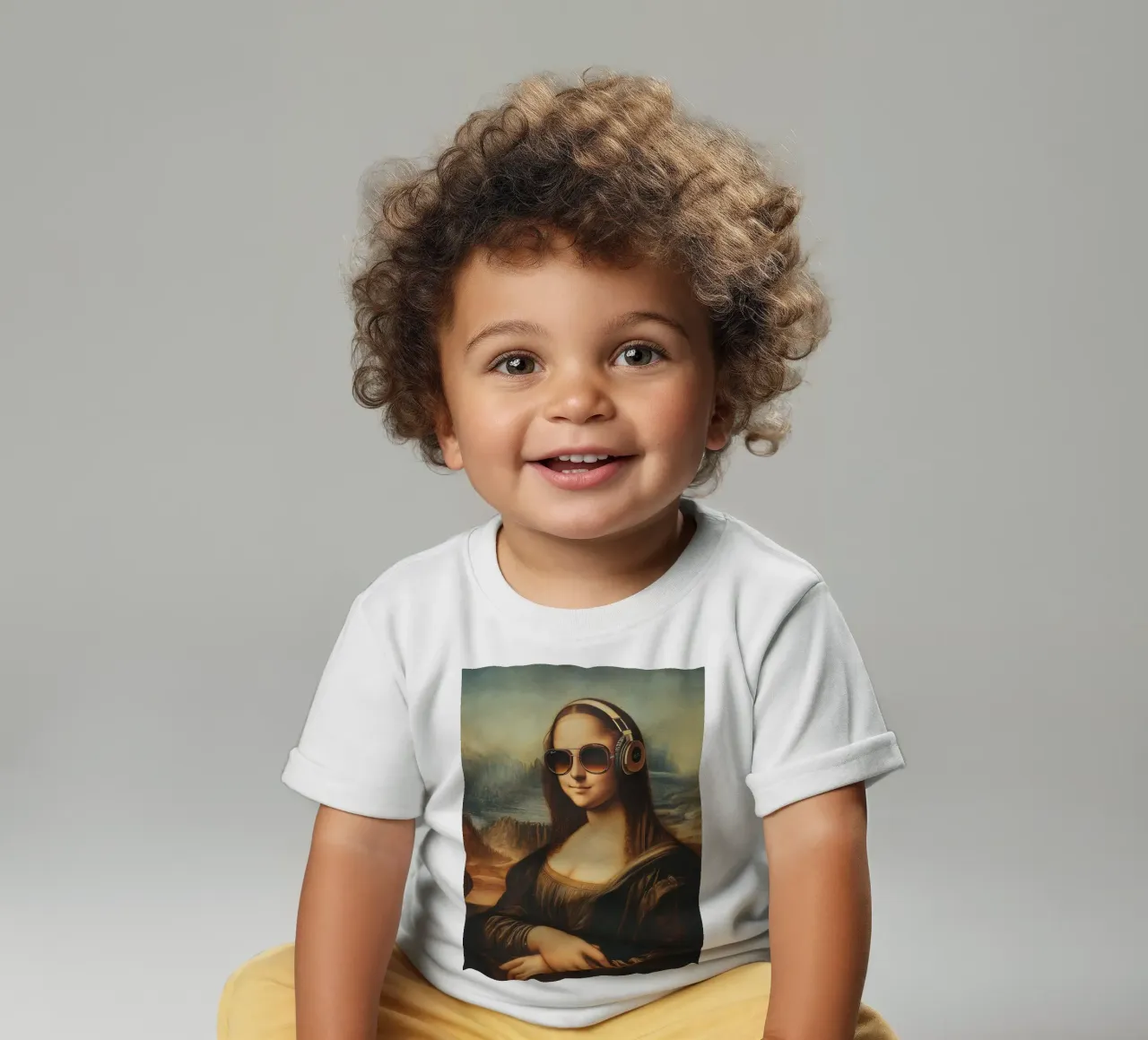 Monalisa modern maglietta neonato da LisaArtes
