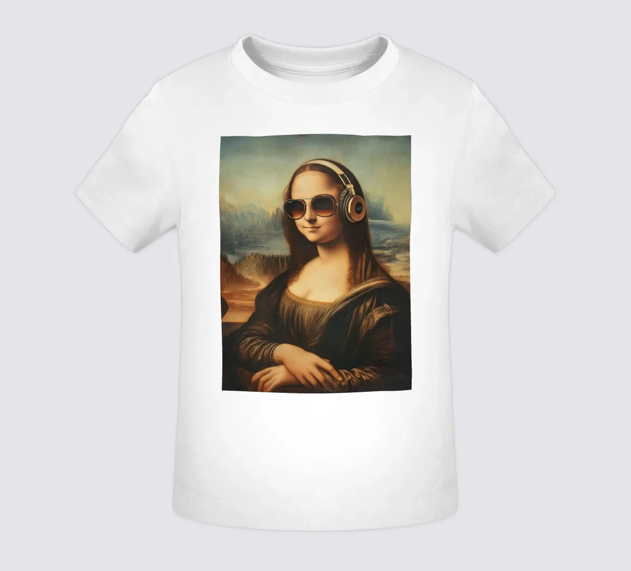 Monalisa modern maglietta neonato da LisaArtes