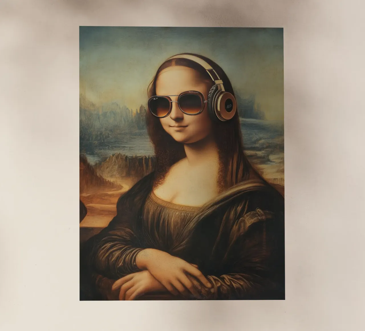 Monalisa modern pellicola backlit da LisaArtes