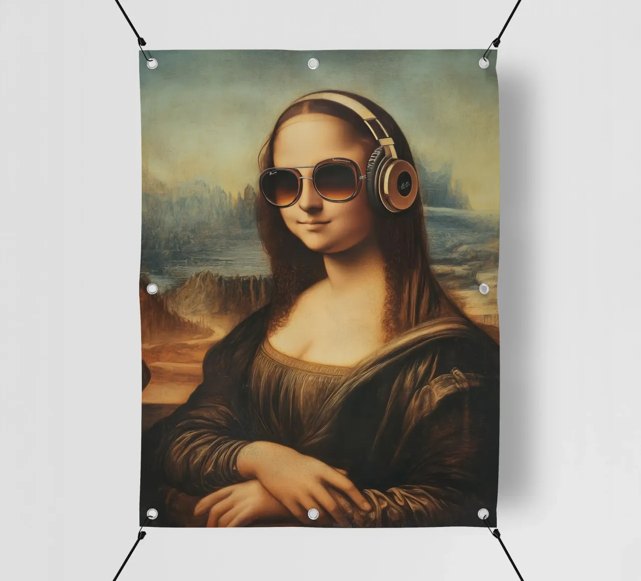Monalisa modern telo in pvc da LisaArtes