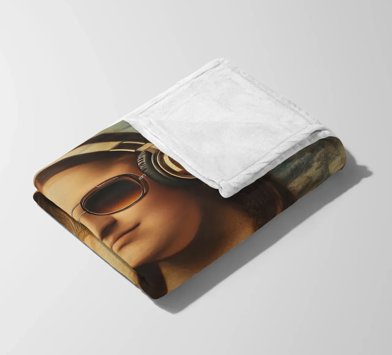 Monalisa modern coperta in pile da LisaArtes