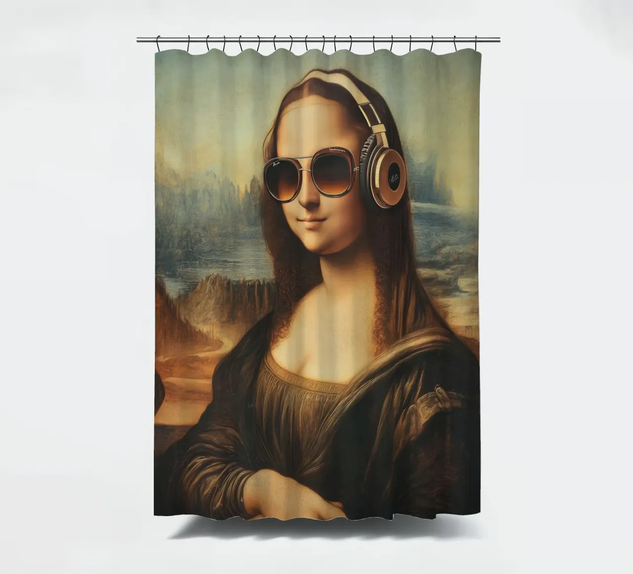 Monalisa modern Duschvorhang von LisaArtes