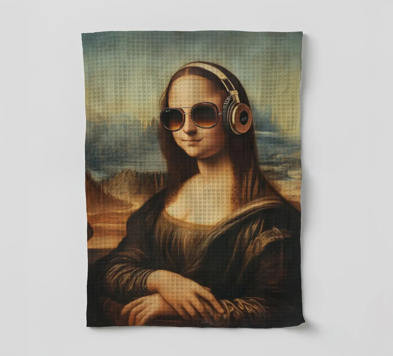 Monalisa modern canovaccio da cucina da LisaArtes