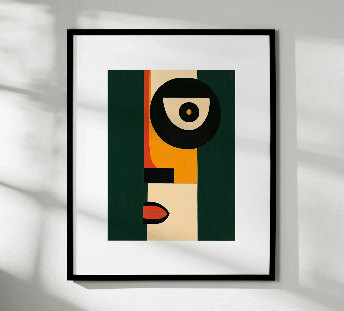 Abstract portrait poster by DWA