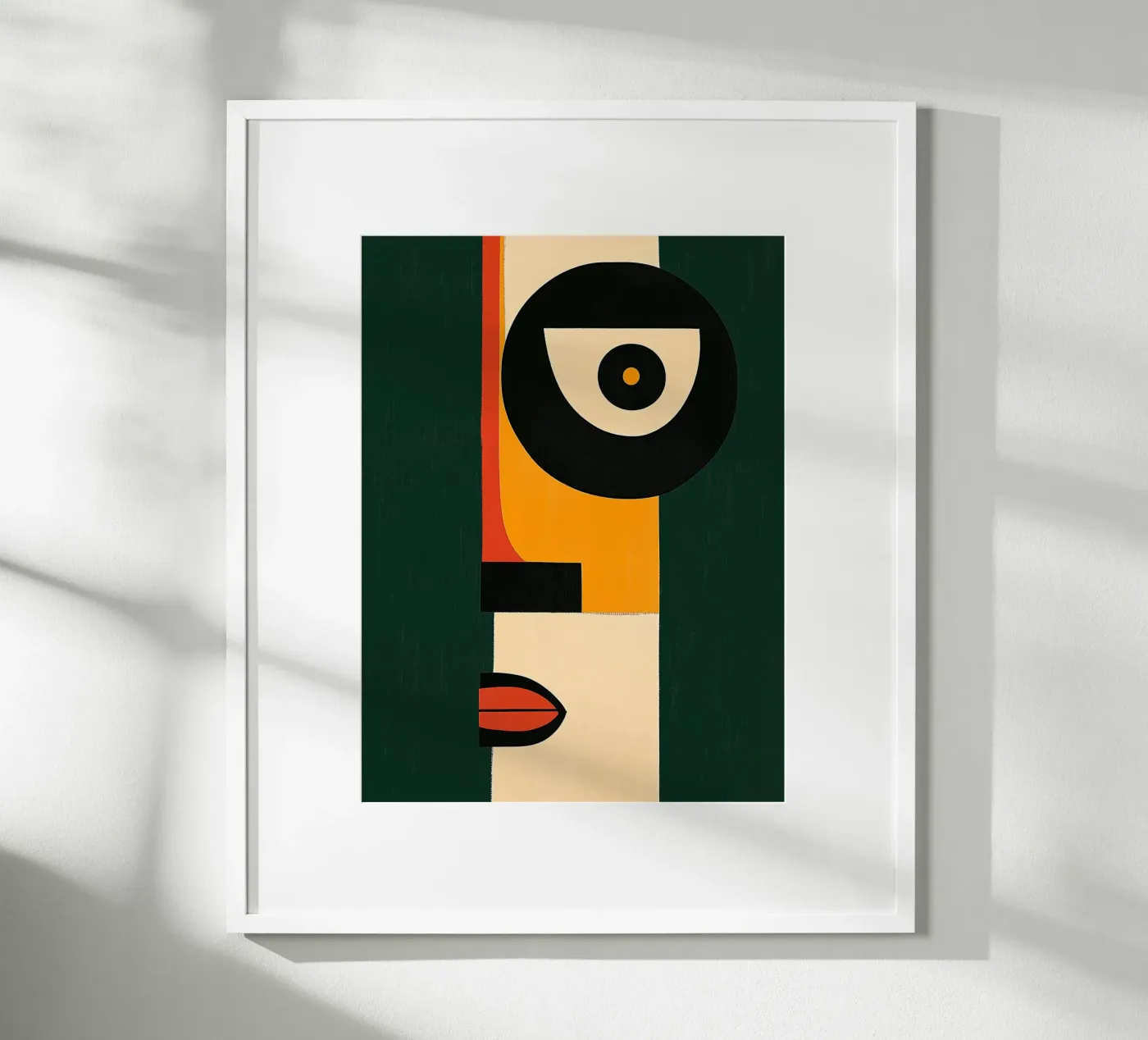 Abstract portrait poster by DWA