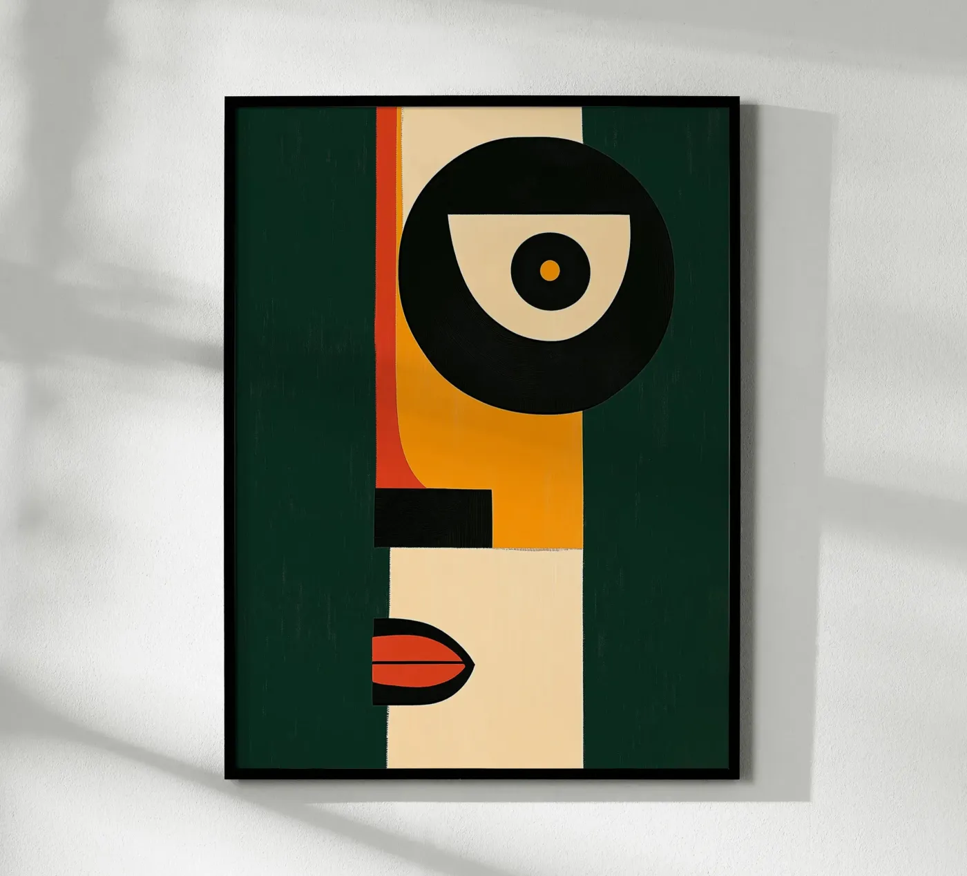 Abstract portrait poster by DWA