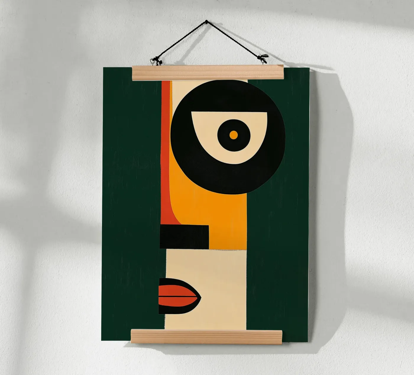 Abstract portrait poster by DWA