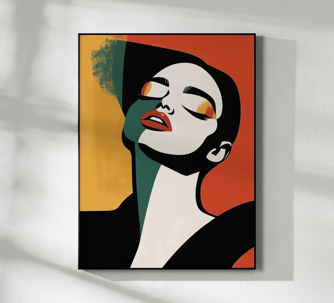 Portrait graphique plexiglas de DWA