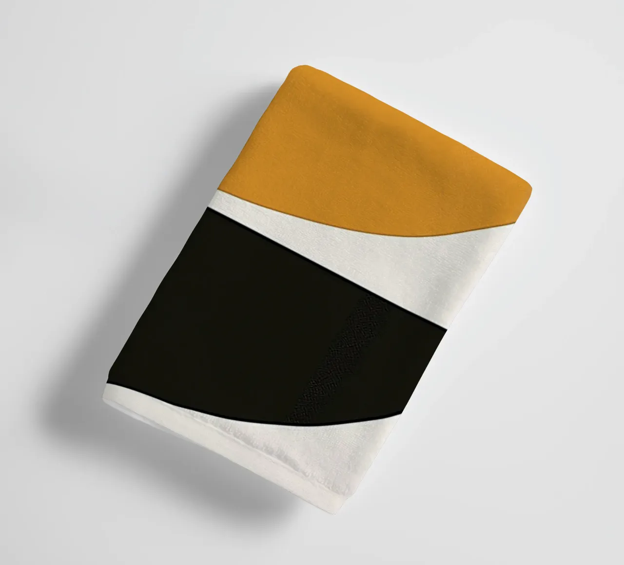 Abstract geometric circle towel by DWA