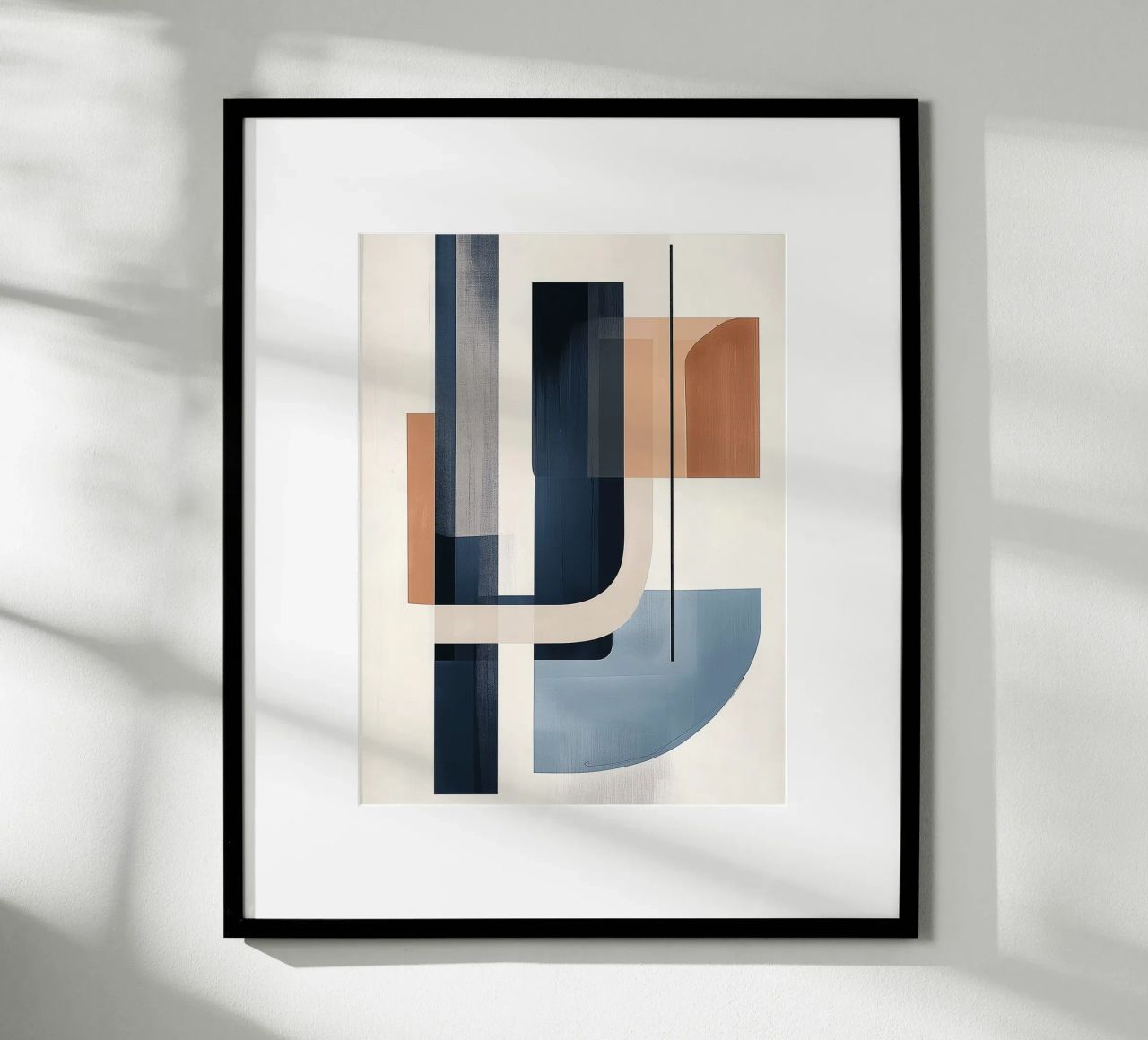 Composizione geometrica moderna poster da DWA