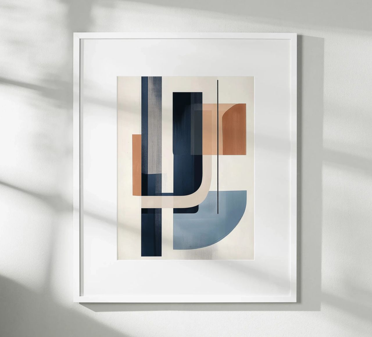 Composizione geometrica moderna poster da DWA