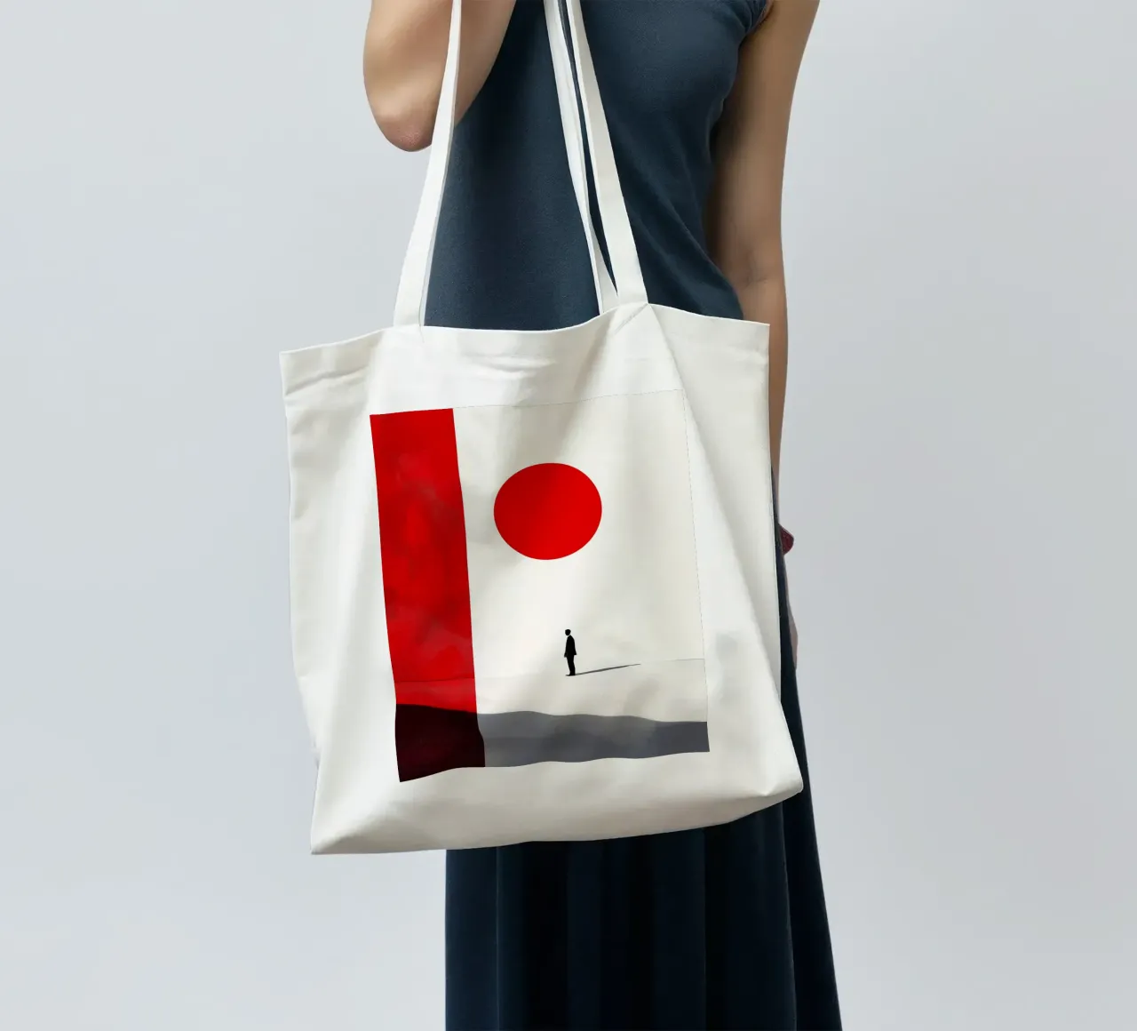 Japanese minimalism tote bag by DWA