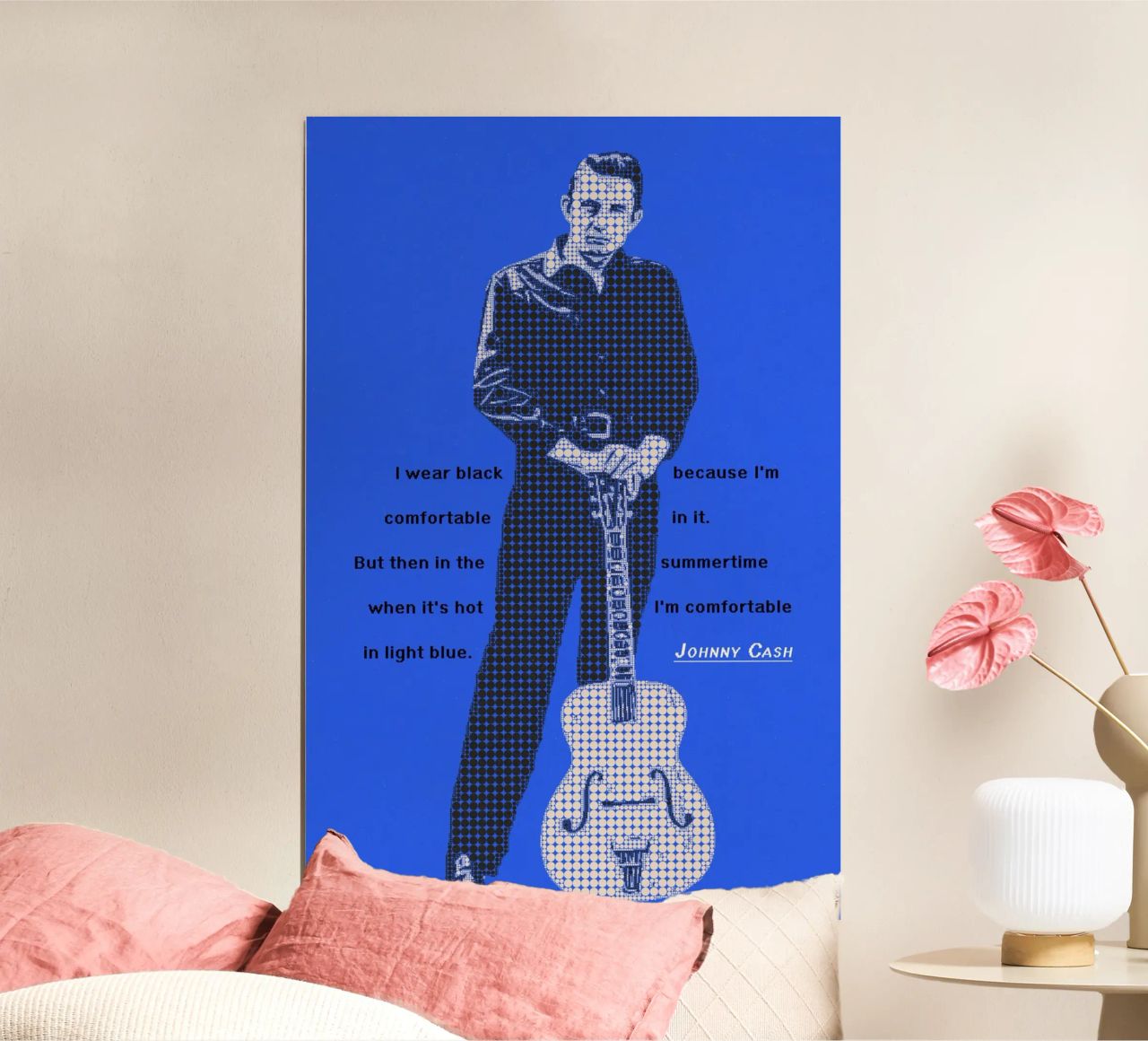 L'art de l'argent liquide poster de neonartroom