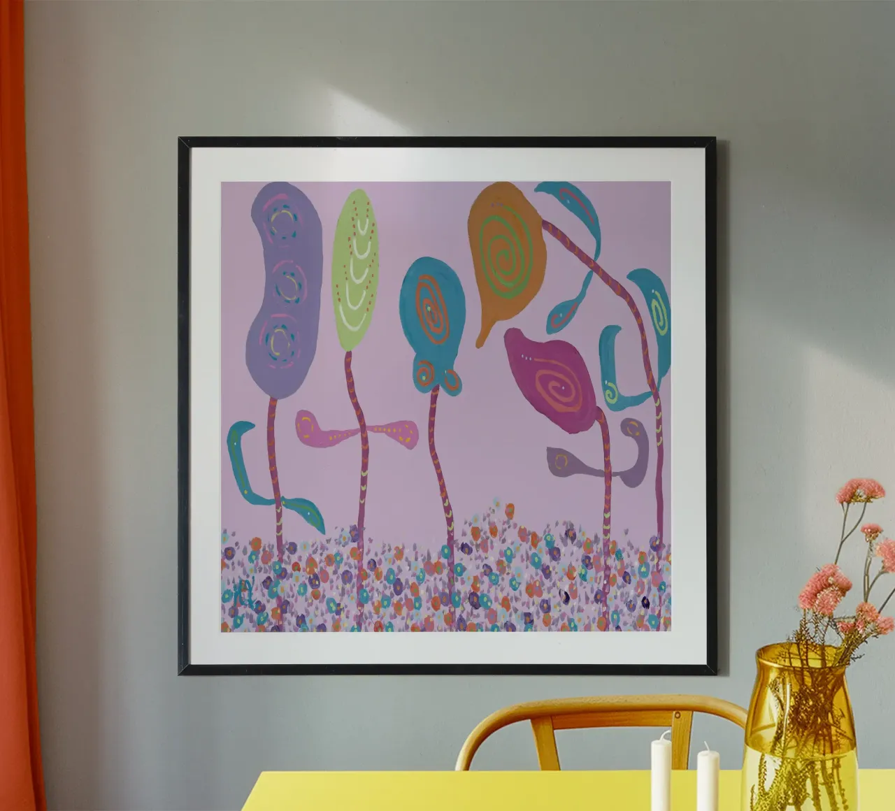 La bellezza della condivisione - Rosa poster da Helen Joynson