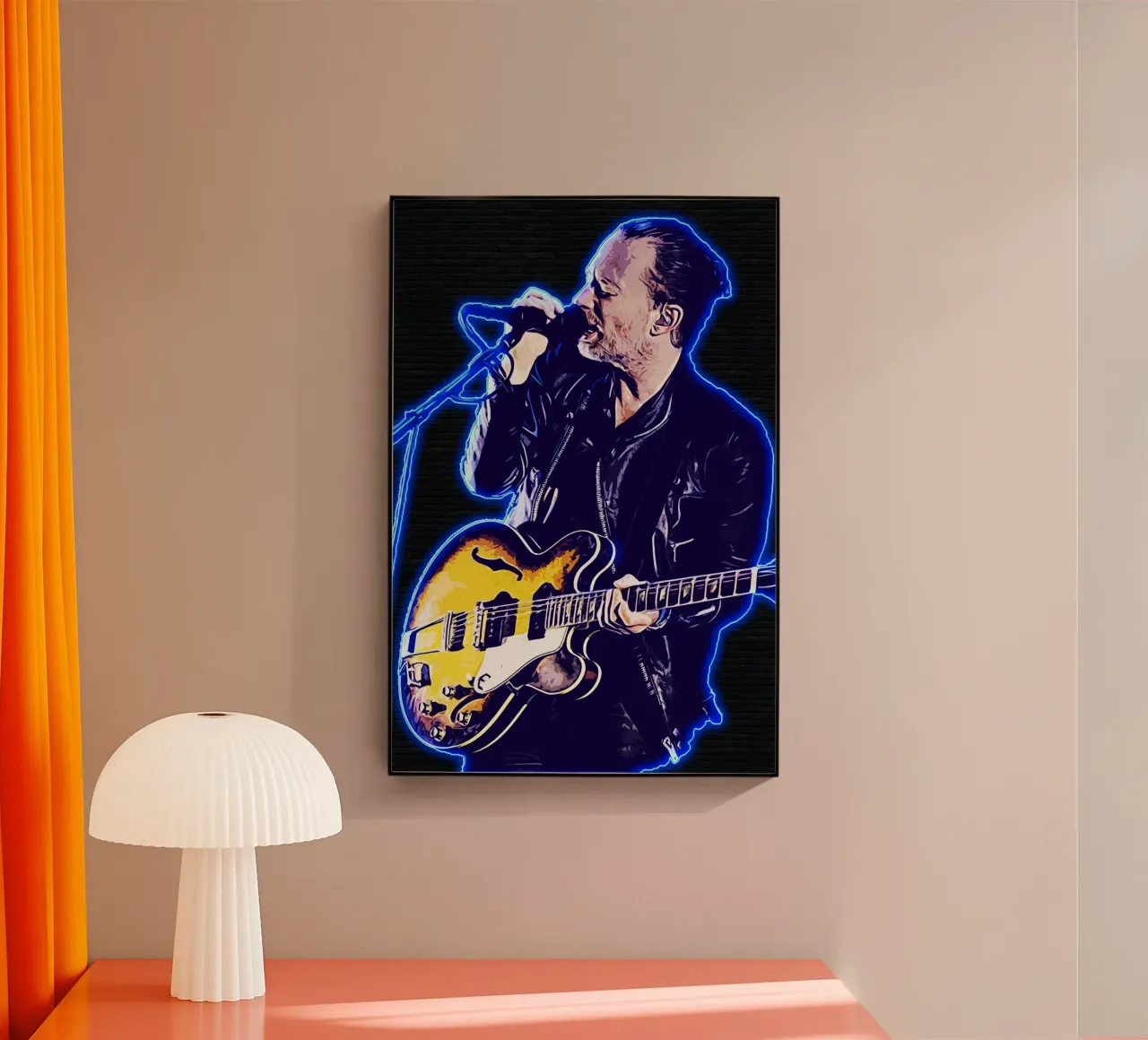 Alto e secco plexiglass da neonartroom