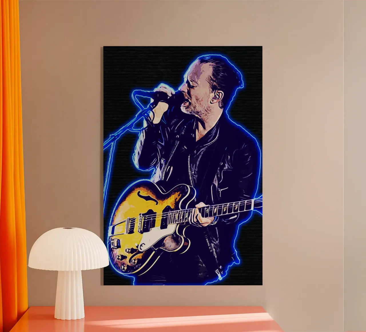 Alto e secco plexiglass da neonartroom