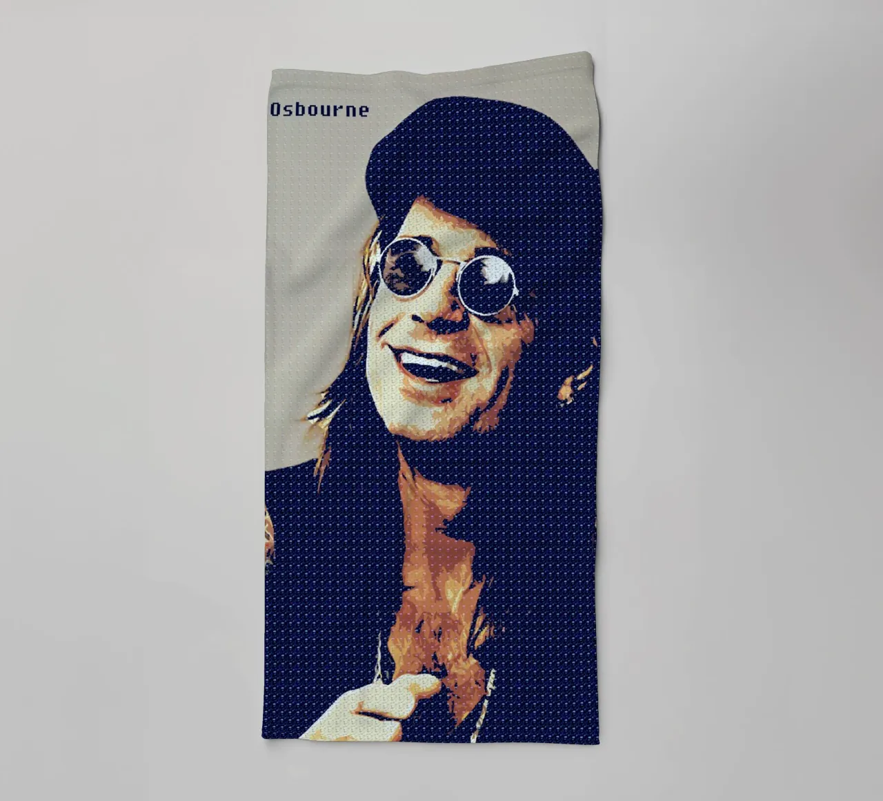 Art of Osbourne towel by neonartroom