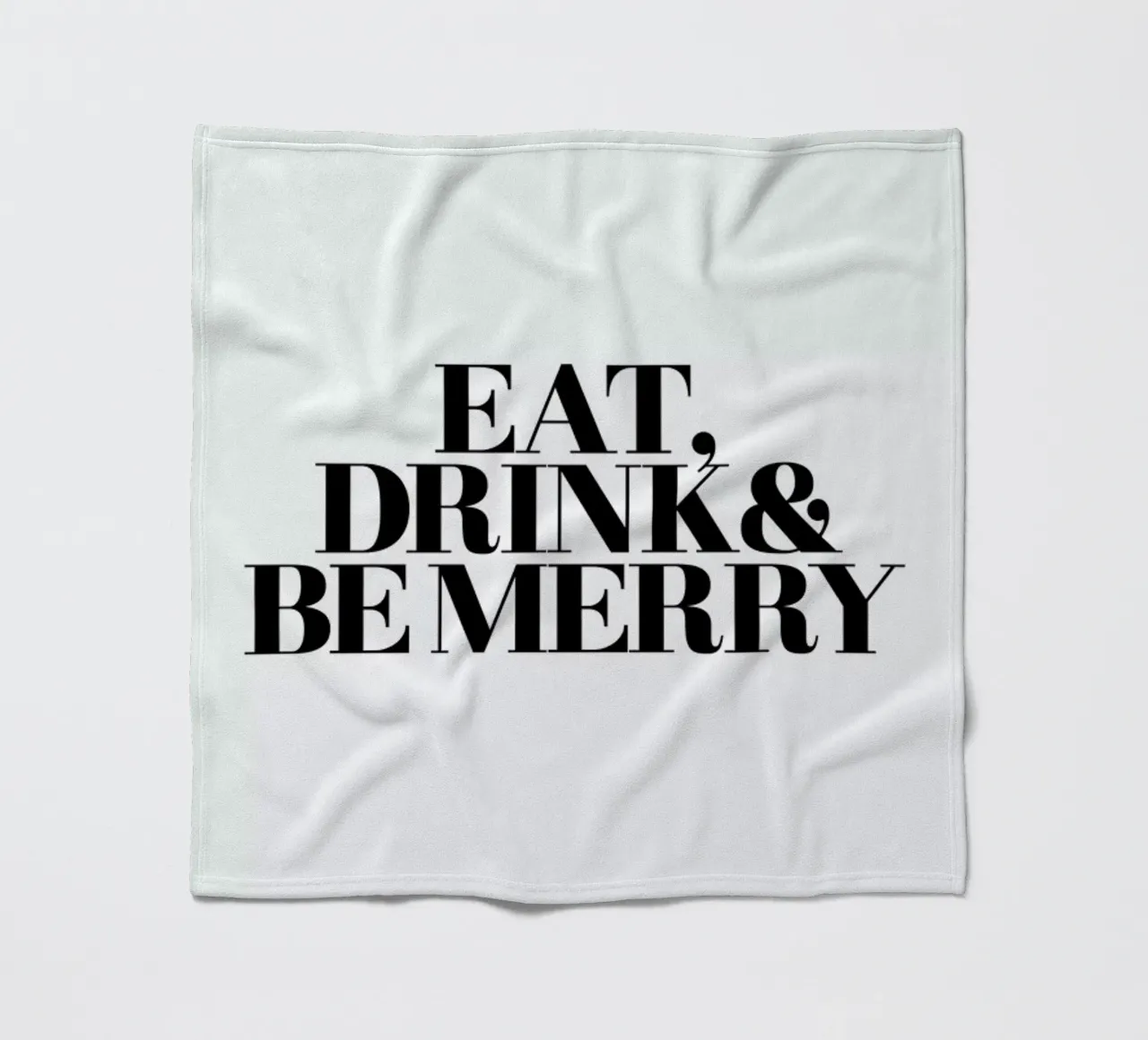 Eat, Drink & Be Merry coperta in pile da Studio One