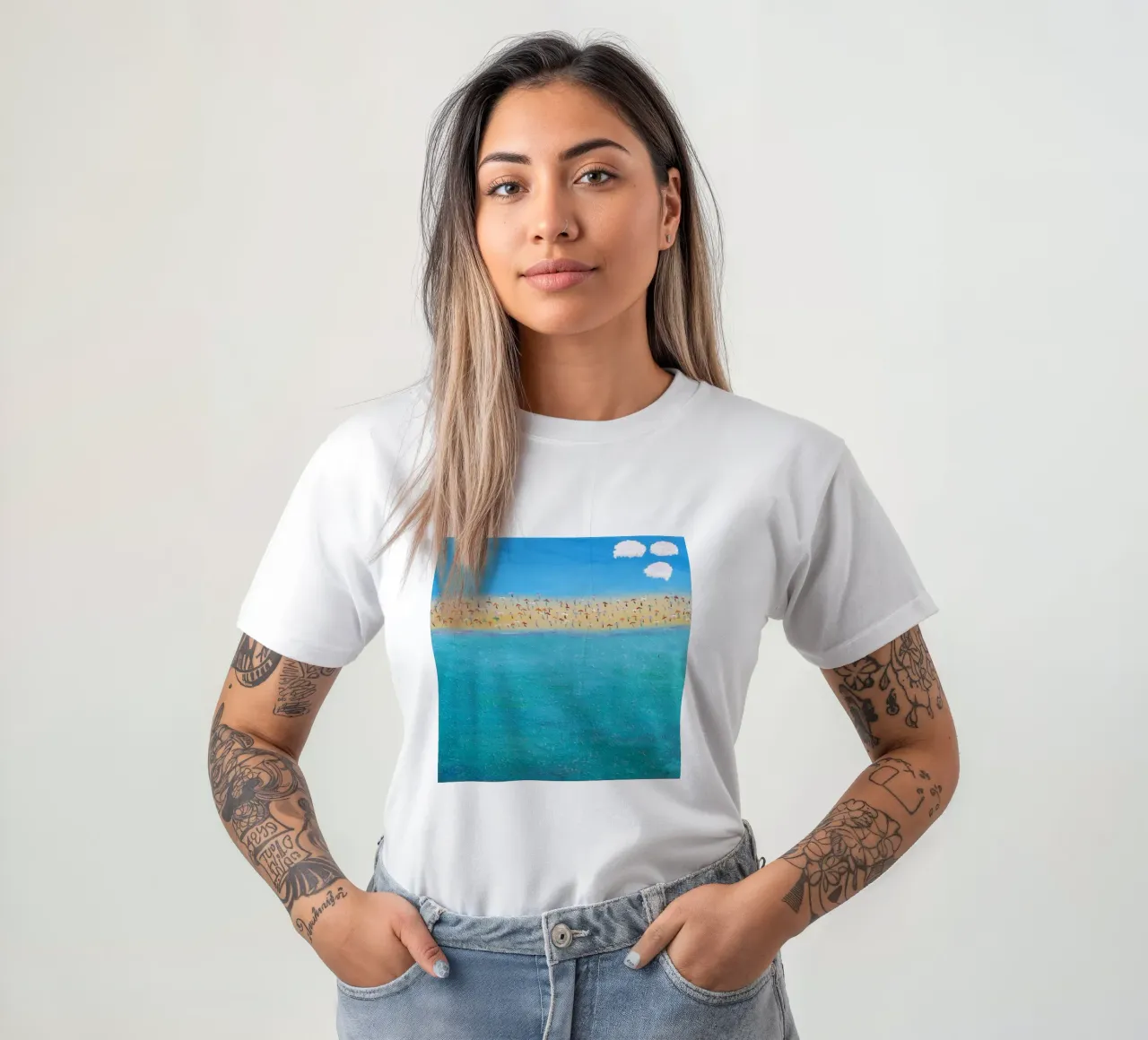 Joyeuses fêtes t-shirt de Helen Joynson