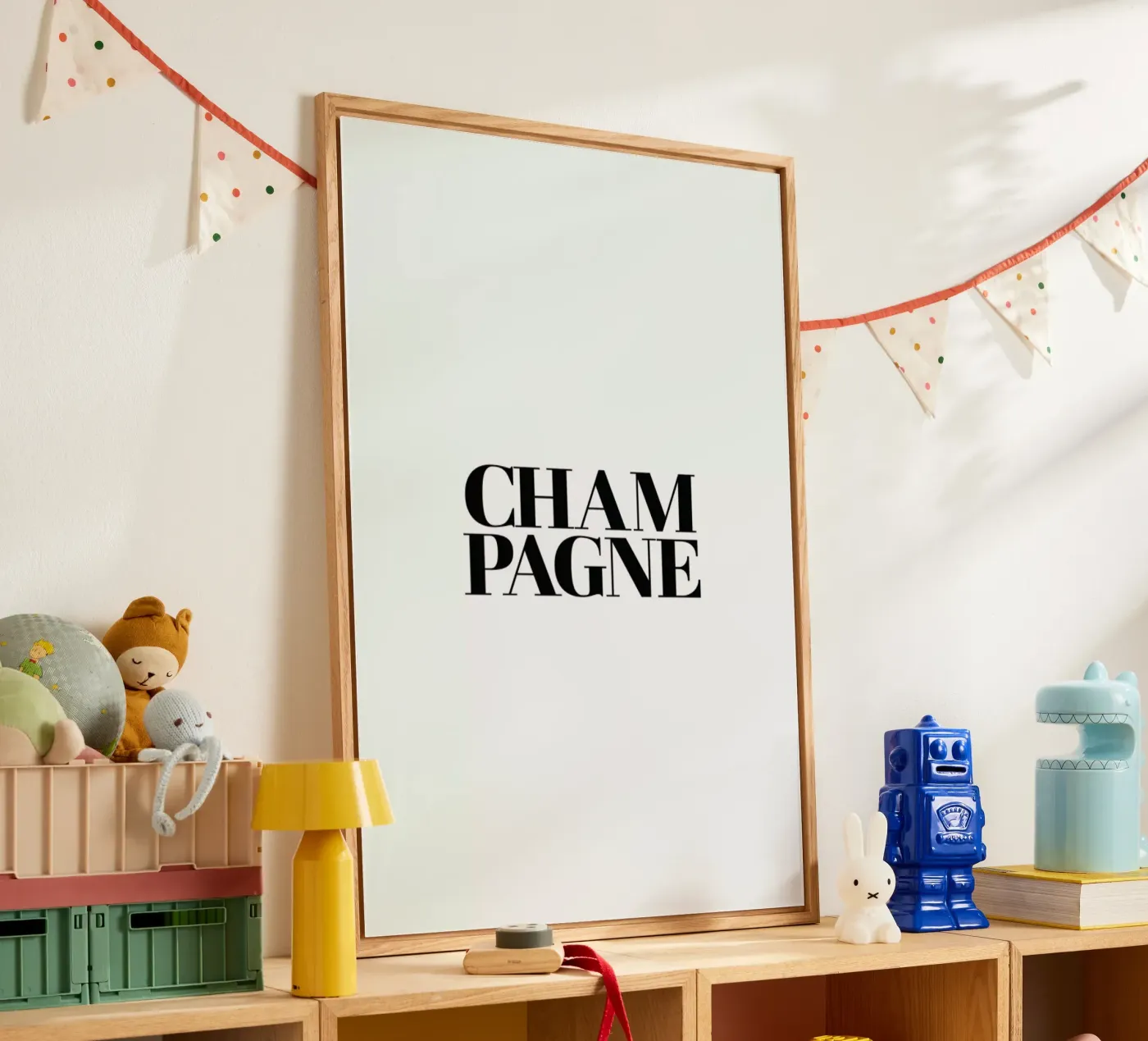 Champagne acryl van Studio One