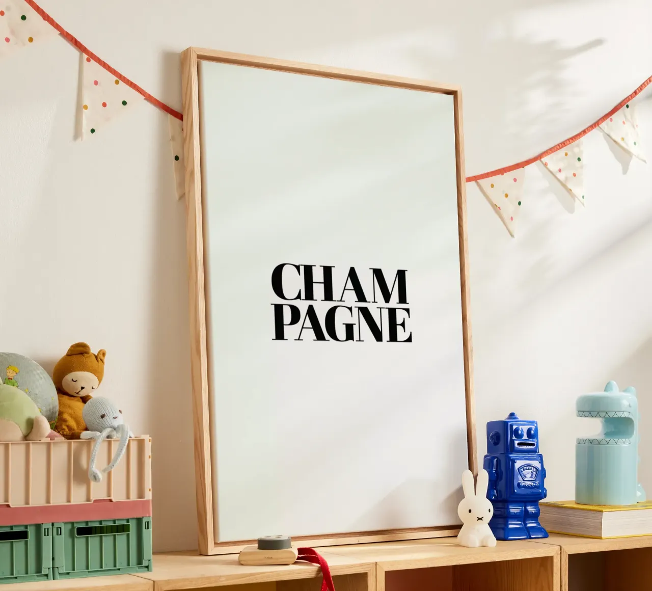 Champagne canvas by Studio One