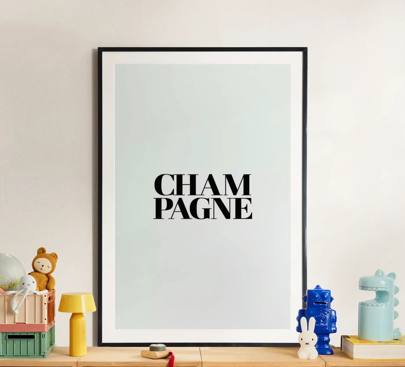 Champagne poster da Studio One
