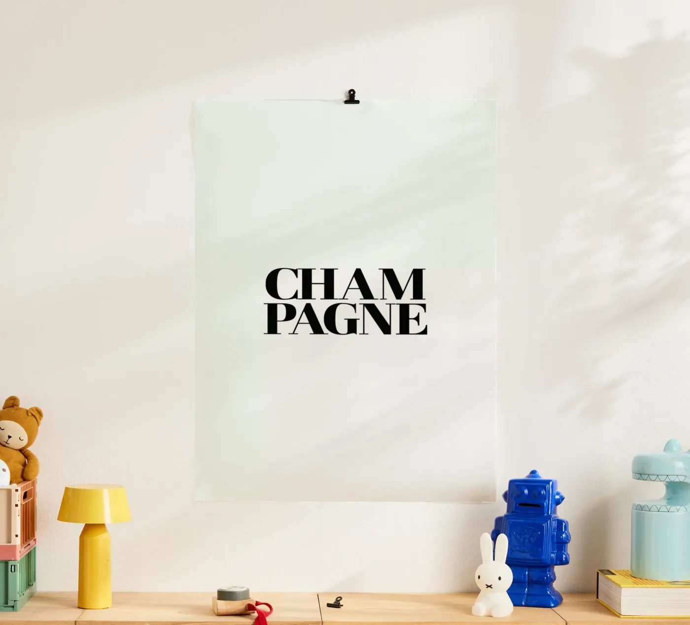 Champagne poster da Studio One