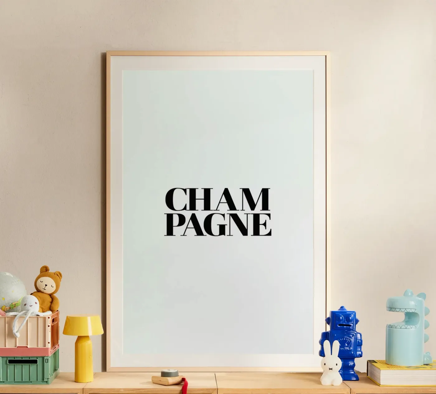 Champagne poster da Studio One