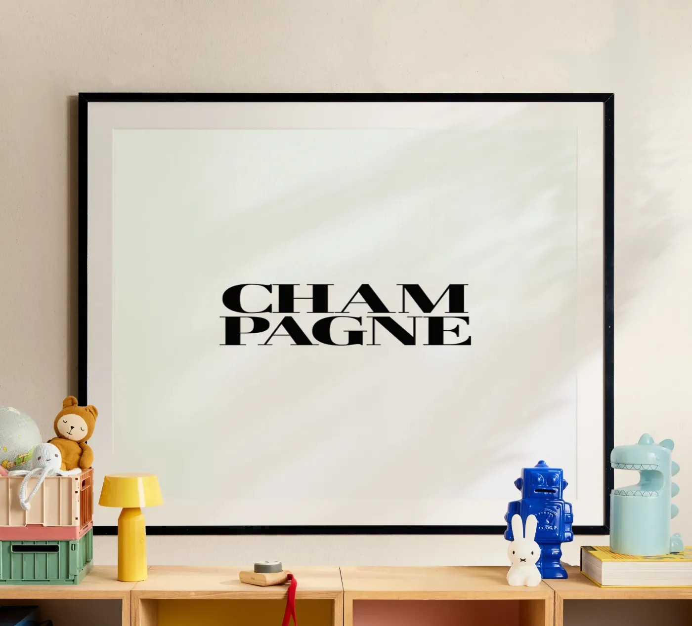 Champagne poster da Studio One