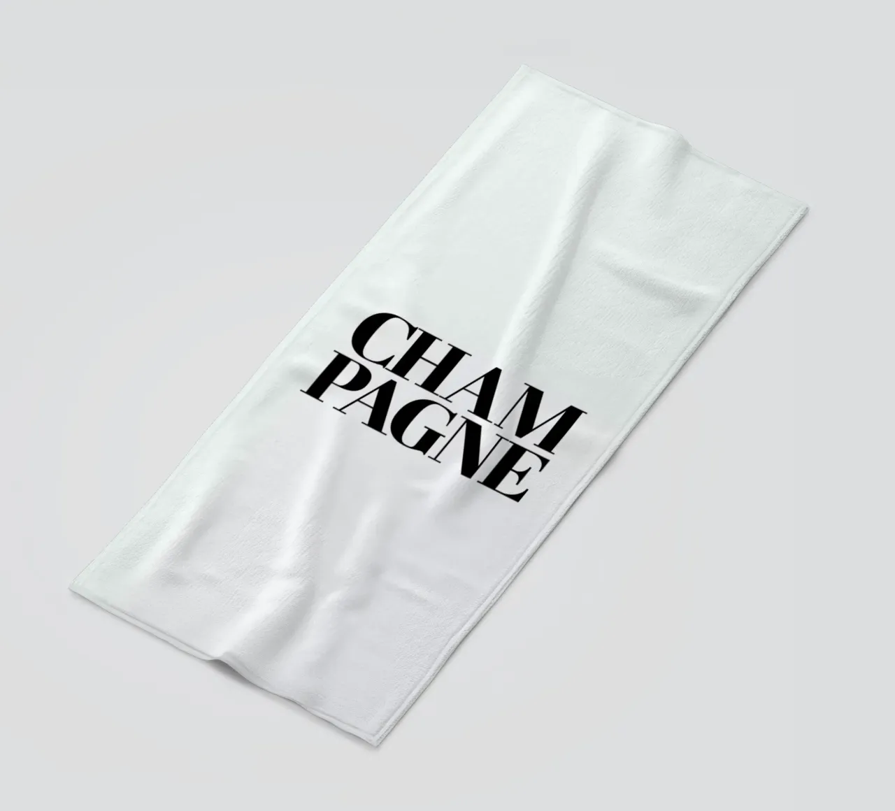 Champagne telo mare da Studio One