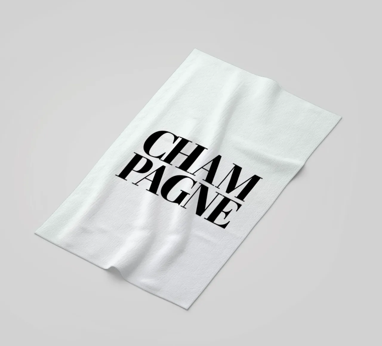 Champagne telo mare da Studio One