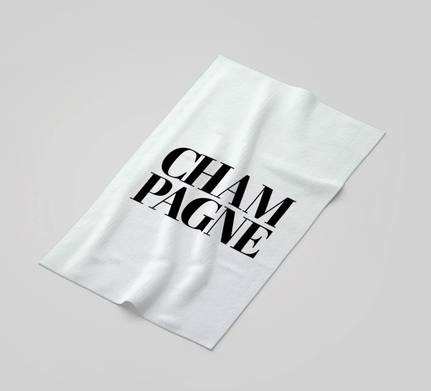 Champagne telo mare da Studio One