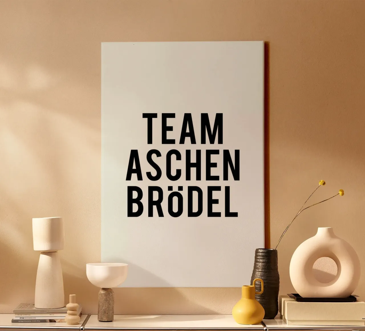 Team Aschenbrödel tela con Cornice a cassetta da Studio One