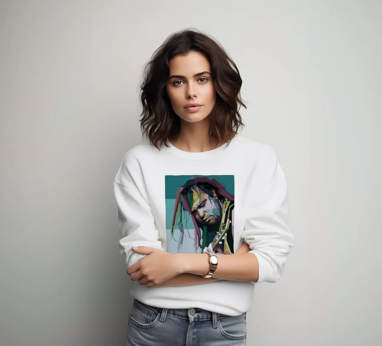 Max Cavalera WPAP fanart sweatshirt by Alkahfsmart