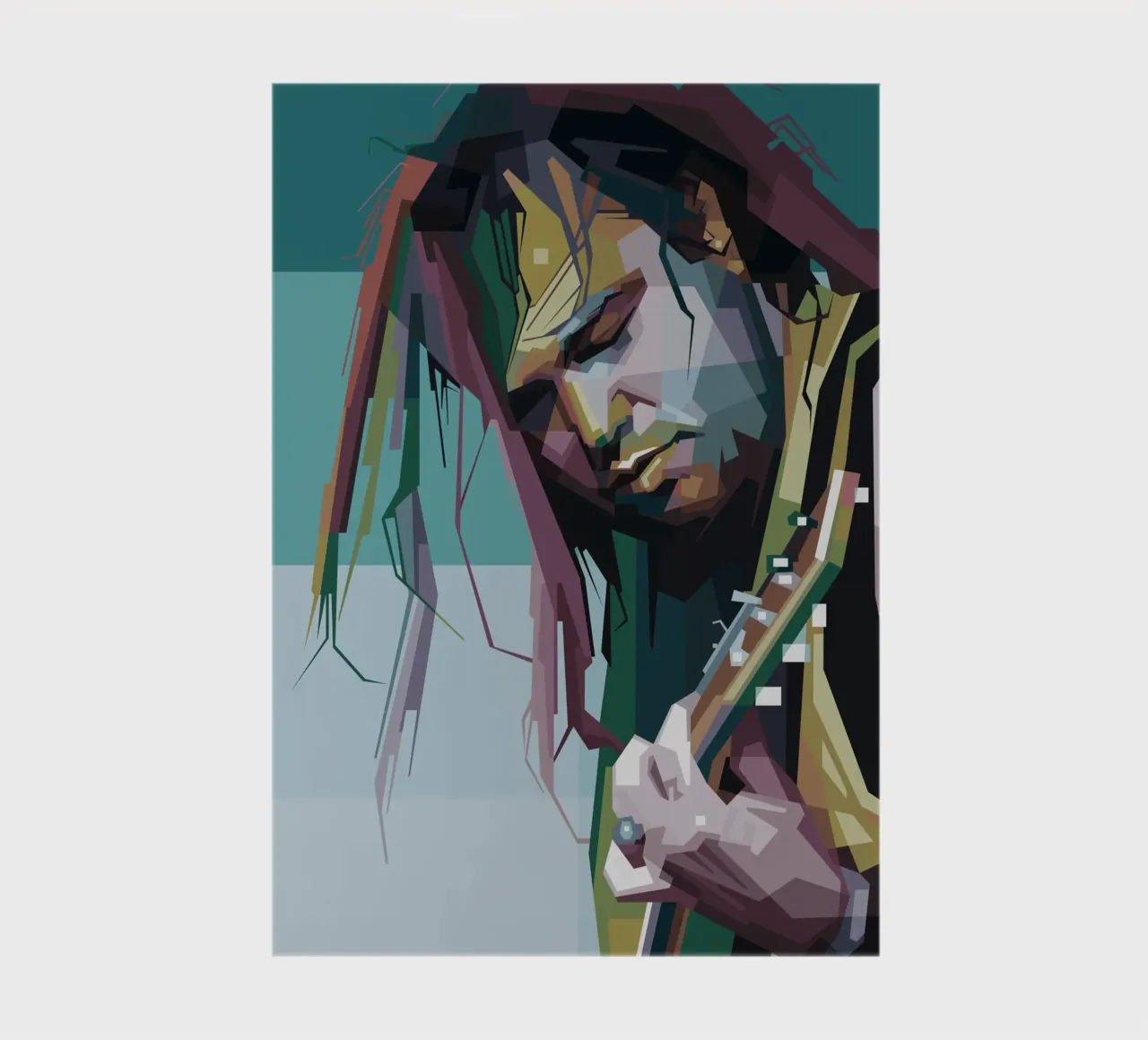 Max Cavalera WPAP fanart notebook by Alkahfsmart
