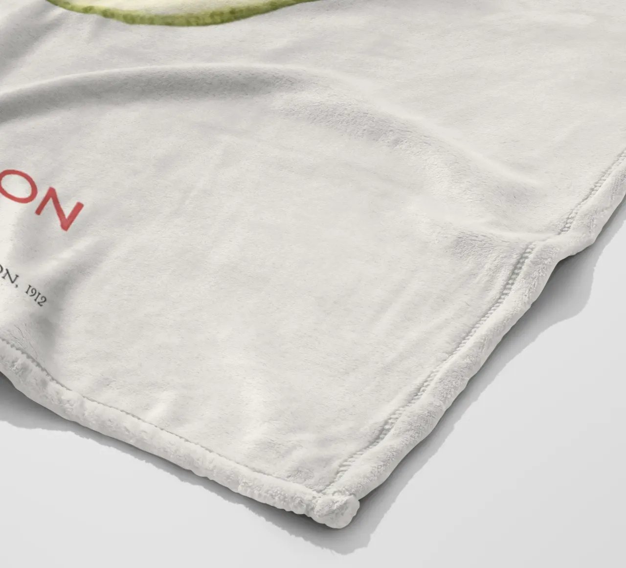 Zitrone oder Citrus limon Fleecedecke von Vintagrafica